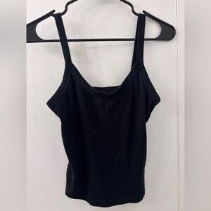 wild fable Black Ribbed Camisole Tank